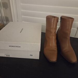 Nordstrom Women's Tan Leather Boots